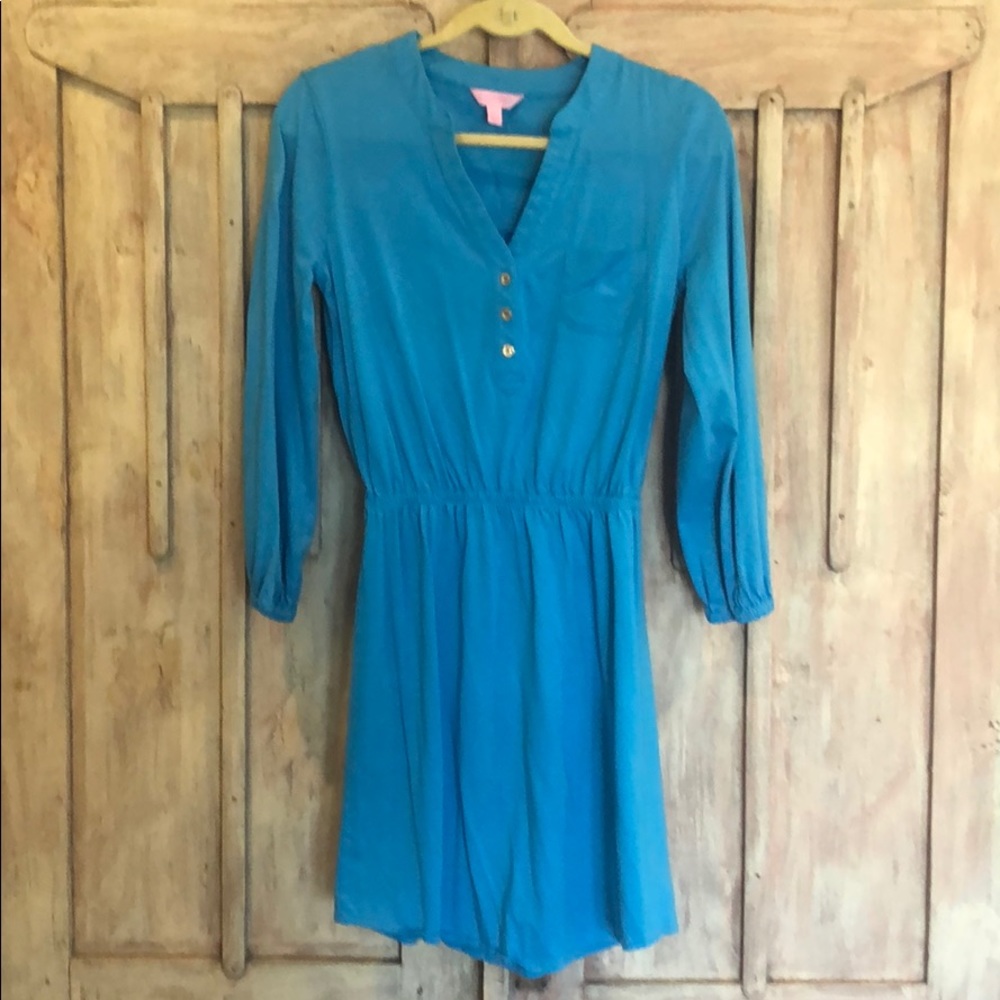 Lilly cotton blouse dress